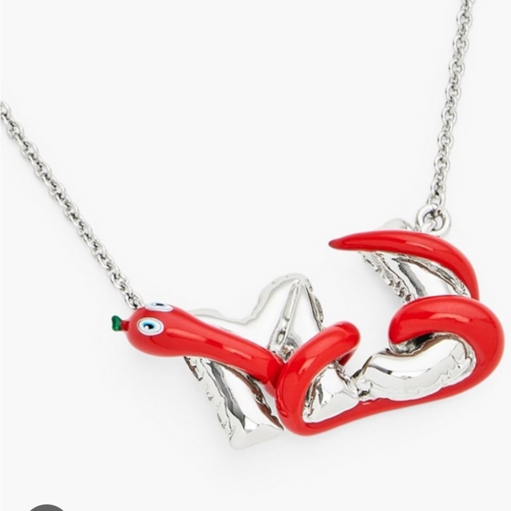 Marc Jacobs Year of The snake MJ necklace